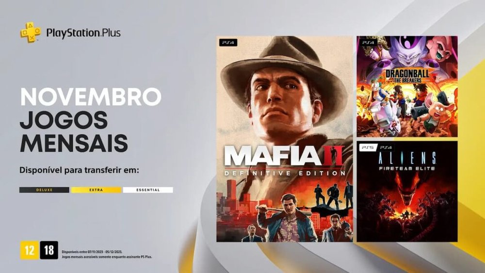 É HOJE! Liberação dos jogos Ps Plus Extra e Deluxe de Dezembro